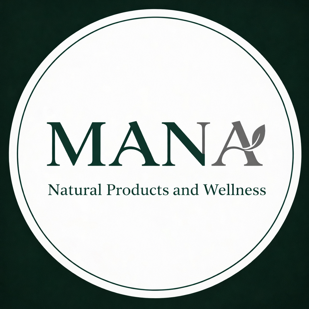 MANA NATURAL PRODUCTS AND WELLNESS logo
